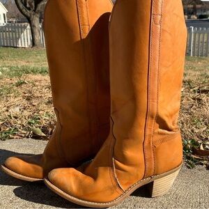 Women's Vintage Durango Leather Cowgirl / Cowboy Boots
